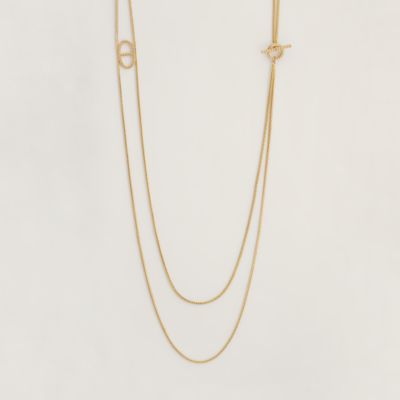 Chaine d'ancre Danae long necklace | Hermès USA
